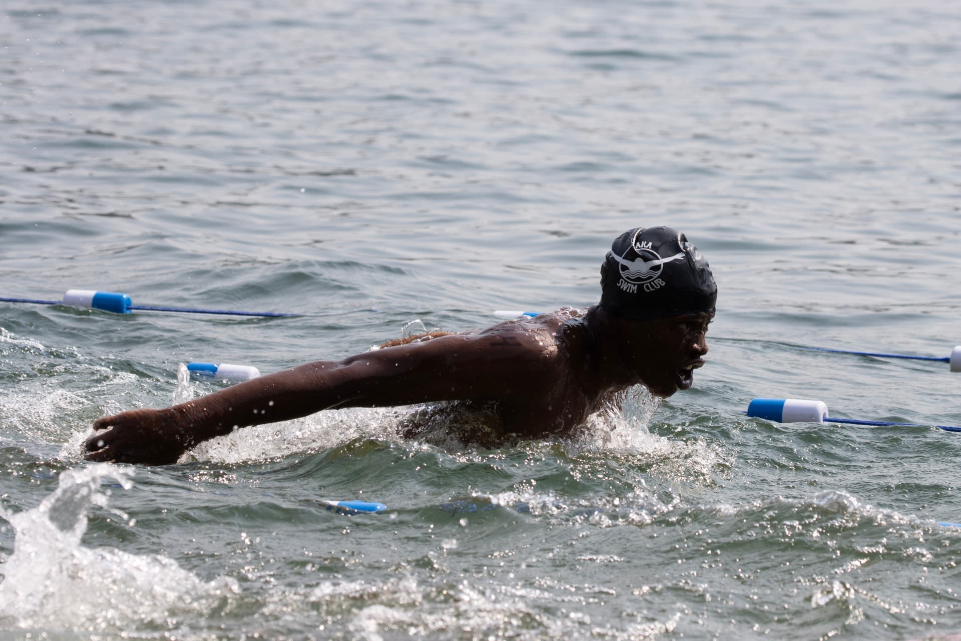 Male butterfly stroke