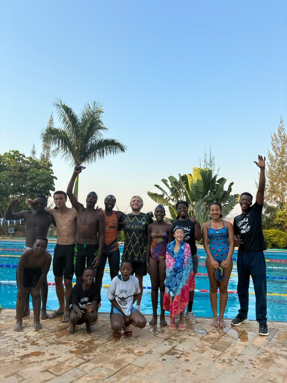 Gage with Kigali Ishyakans