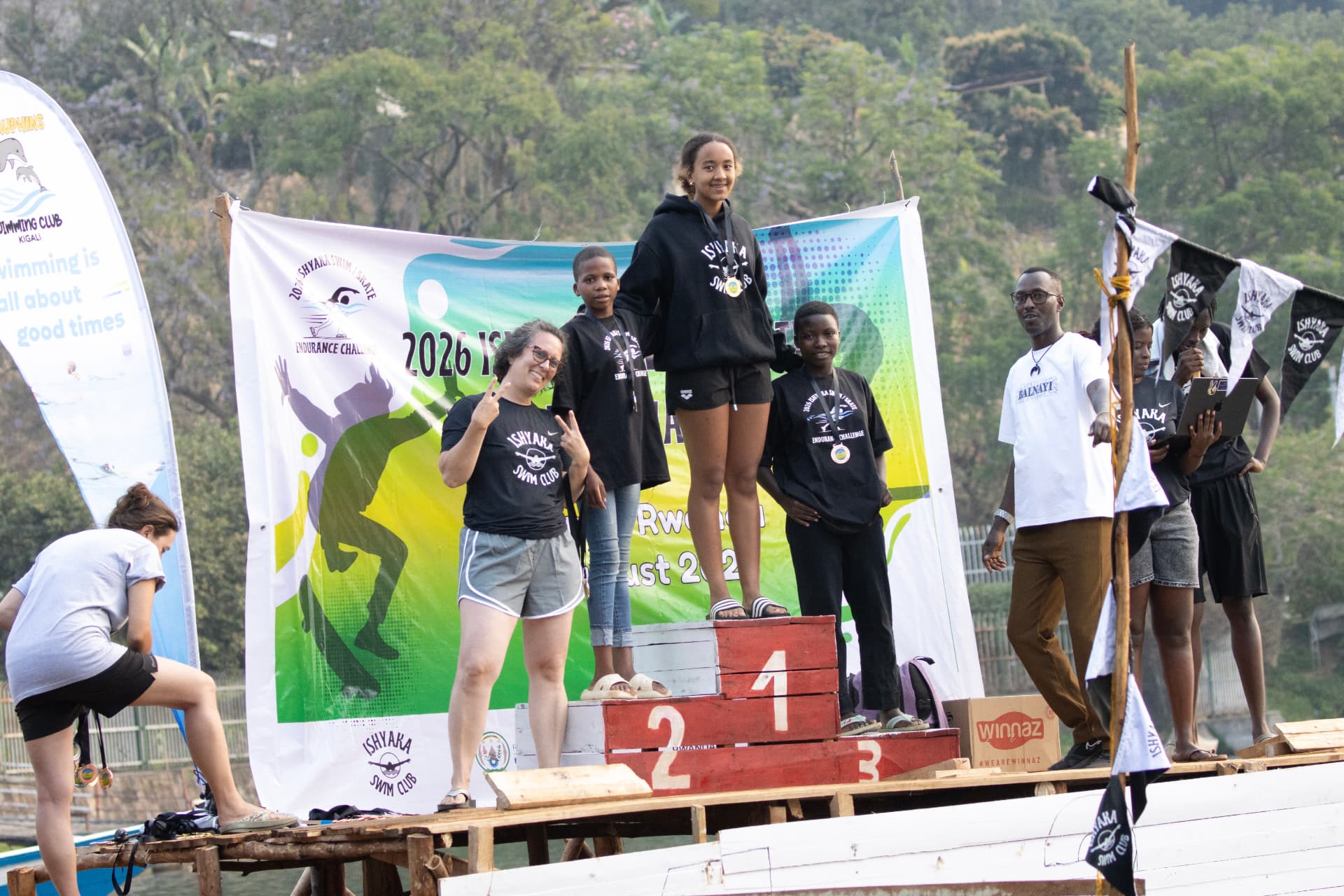 Gold for Ishyaka
