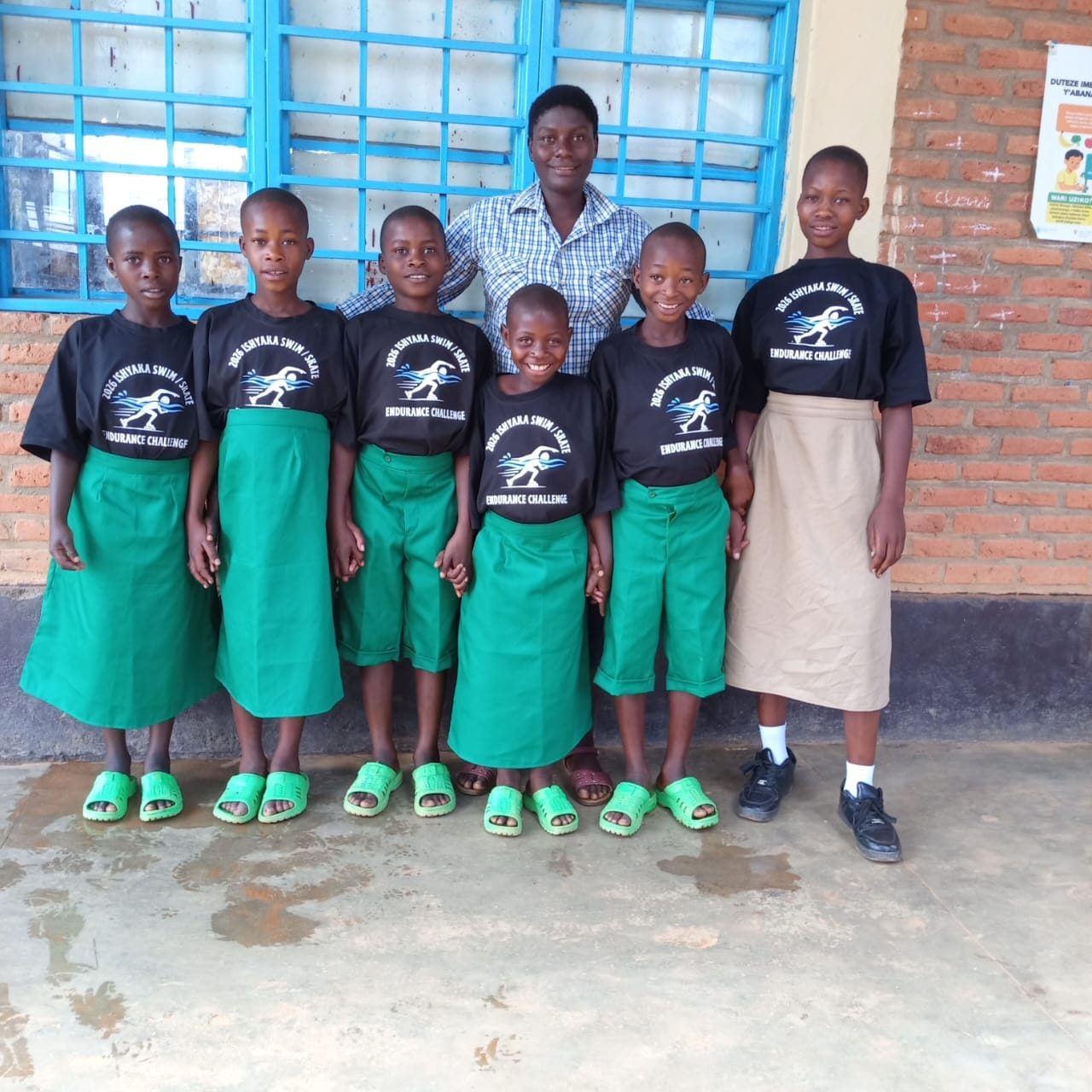 Participants in the 2026 Ishyaka Swim/Skate Endurance Challenge